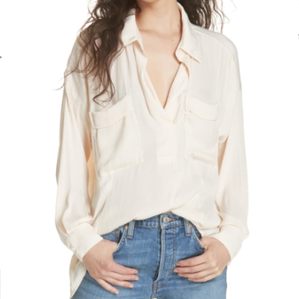 NWOT FREE PEOPLE Starry Dreams Shirt